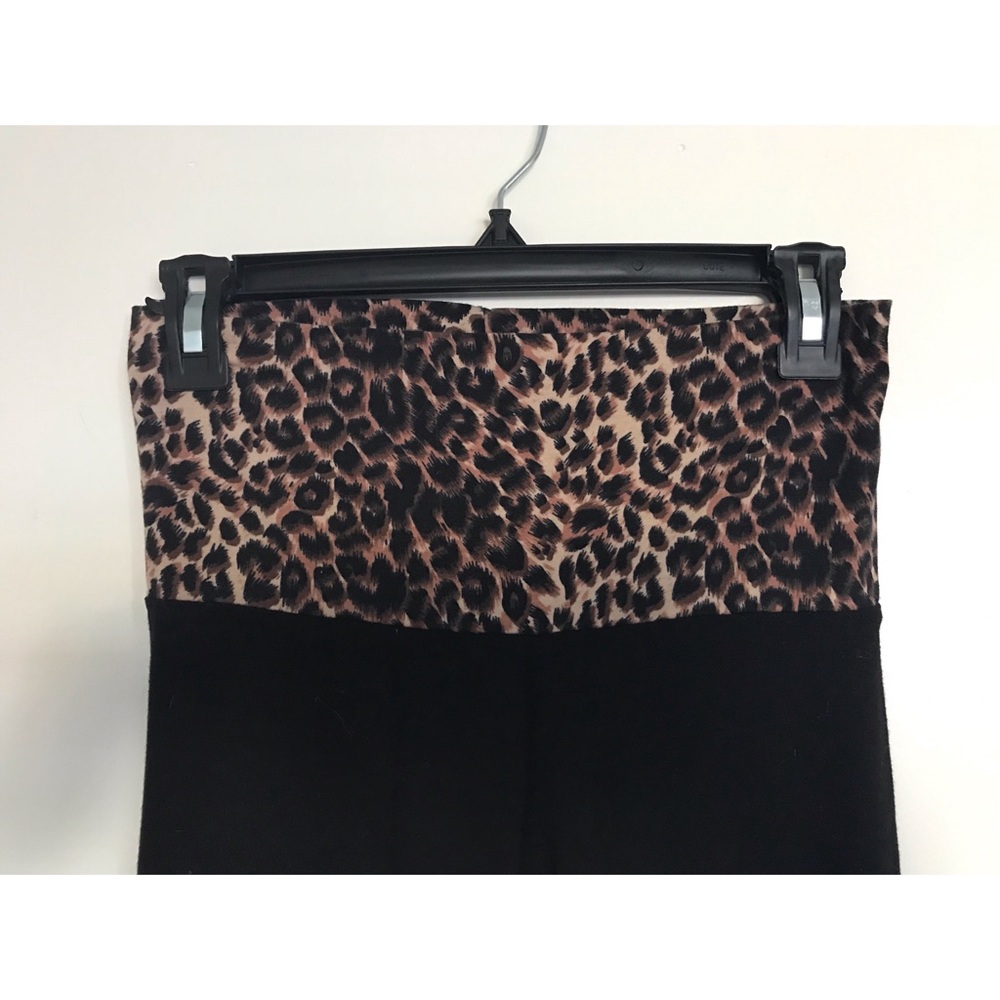 Worn once cheetah leggings/yoga pants. - Picture 2 of 3